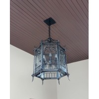 Wrought Iron Chandelier. Customize Realisations. 377