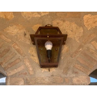 LAMPIONE . LANTERNA in Ferro Battuto . Realizzazioni Personalizzate . Cod. 1553
