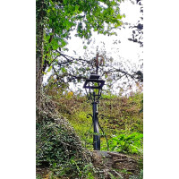 LAMPIONE . LANTERNA in Ferro Battuto . Realizzazioni Personalizzate . Cod. 1564