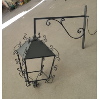 LAMPIONE . LANTERNA in Ferro Battuto . Realizzazioni Personalizzate . Cod. 1569