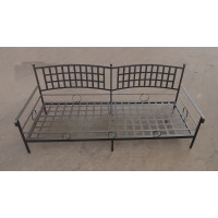 DIVANO LETTO in ACCIAIO INOX . Realizzazioni Personalizzate . Cod. 1205