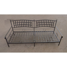 DIVANO LETTO in ACCIAIO INOX . Realizzazioni Personalizzate . Cod. 1205