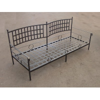 DIVANO LETTO in ACCIAIO INOX . Realizzazioni Personalizzate . Cod. 1205