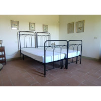 LETTO in FERRO BATTUTO . Realizzazioni Personalizzate . Cod. 1207
