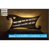 LETTO Design in FERRO . Aforismi . Realizzazioni Personalizzate . Cod. 923