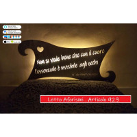 LETTO Design in FERRO . Aforismi . Realizzazioni Personalizzate . Cod. 923
