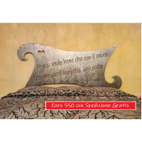 LETTO Design in FERRO . Aforismi . Realizzazioni Personalizzate . Cod. 923