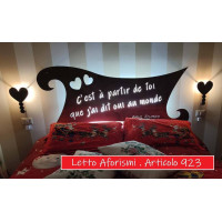 LETTO Design in FERRO . Aforismi . Realizzazioni Personalizzate . Cod. 923