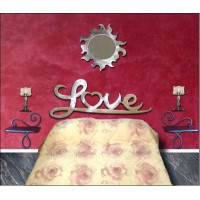 Bed Design in Iron . Love Dream Model . 924