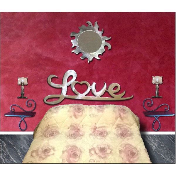 LETTO Design in FERRO . Modello LOVE DREAM . 924