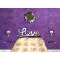 LETTO Design in FERRO . Modello LOVE DREAM . 924