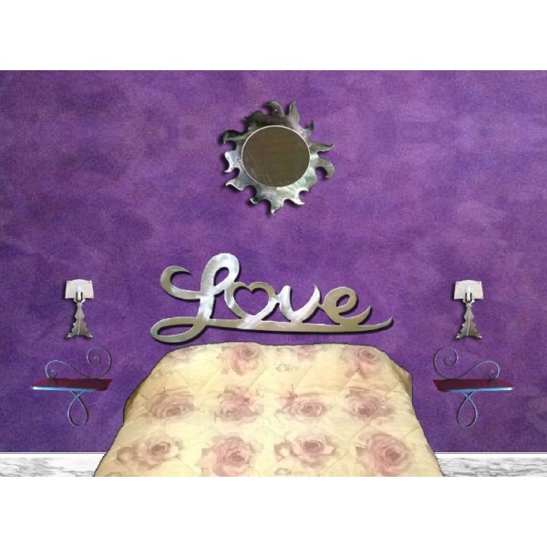 LETTO Design in FERRO . Modello LOVE DREAM . 924