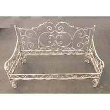 Wrought iron sofa bed. Personalised Executions. 931