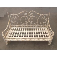 Wrought iron sofa bed. Personalised Executions. 931