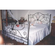 Wrought iron bed. Personalised Executions. 967