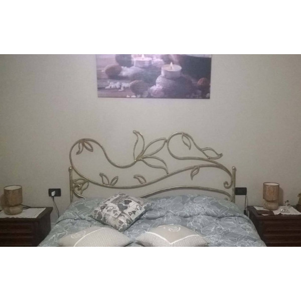 LETTO in FERRO BATTUTO . Realizzazioni Personalizzate . Cod. 973 