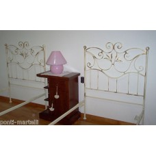 Wrought iron bed. Personalised Executions. 979