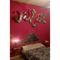 LETTO in FERRO BATTUTO . Realizzazioni Personalizzate . Cod. 981