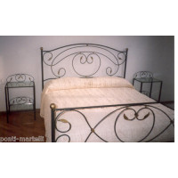 LETTO in FERRO BATTUTO . Realizzazioni Personalizzate . Cod. 985