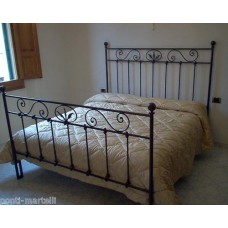 Wrought iron bed. Personalised Executions. 986