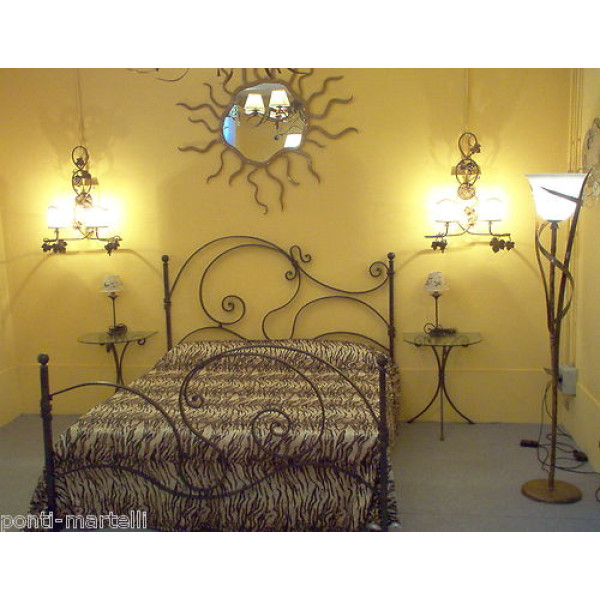 LETTO in FERRO BATTUTO . Realizzazioni Personalizzate . Cod. 989