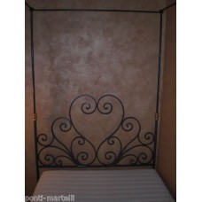 Wrought iron bed. Personalised Executions. 991