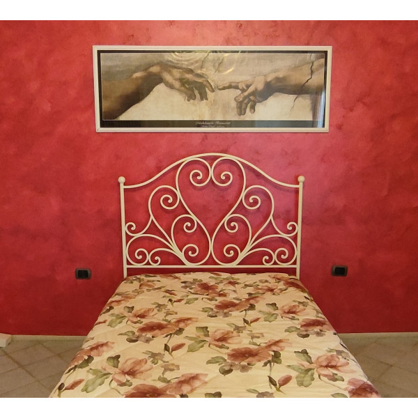LETTO in FERRO BATTUTO . Realizzazioni Personalizzate . Cod. 991