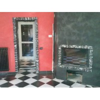CORNICE design per Camino in FERRO BATTUTO . Realizzazioni Personalizzate . 400. 