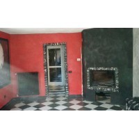 CORNICE design per Camino in FERRO BATTUTO . Realizzazioni Personalizzate . 400. 