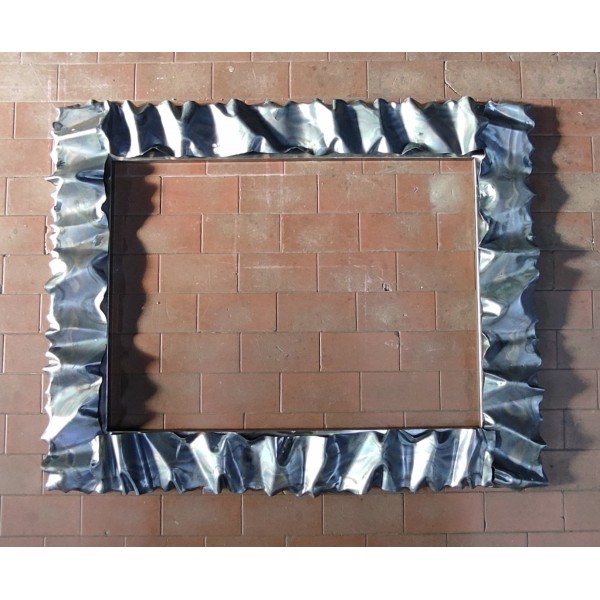 CORNICE design per Camino in FERRO BATTUTO . Realizzazioni Personalizzate . 400. 