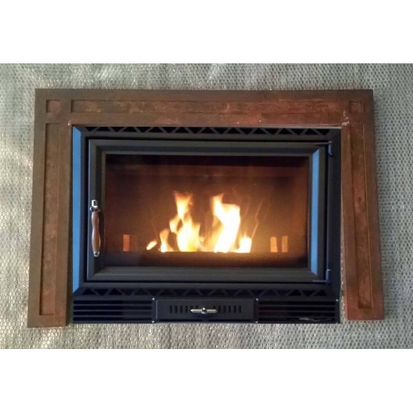 Wrought Iron Frame for Fireplace. Personalised Executions. 406