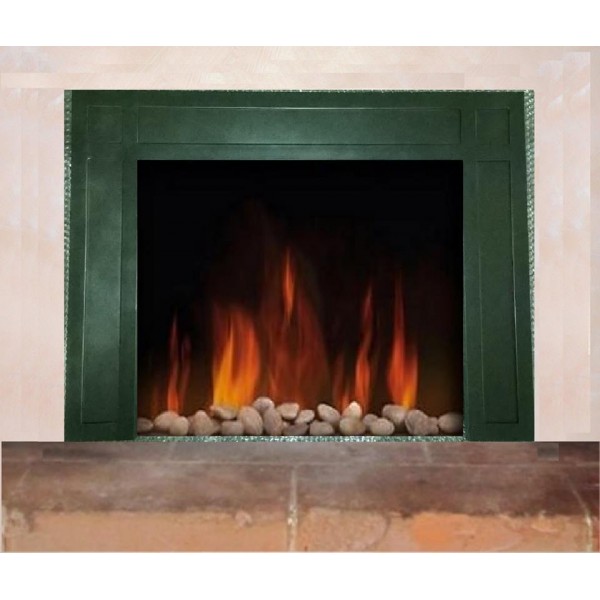 Wrought Iron Frame for Fireplace. Personalised Executions. 406