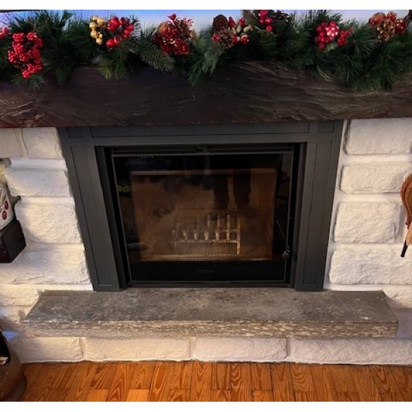 Wrought Iron Frame for Fireplace. Personalised Executions. 406