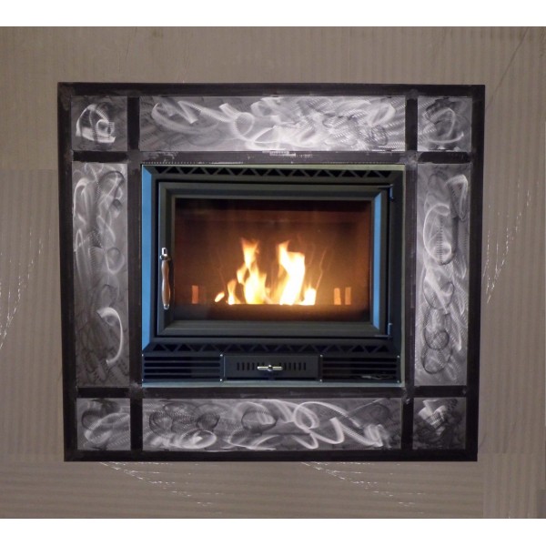 Wrought Iron Frame for Fireplace. Personalised Executions. 406