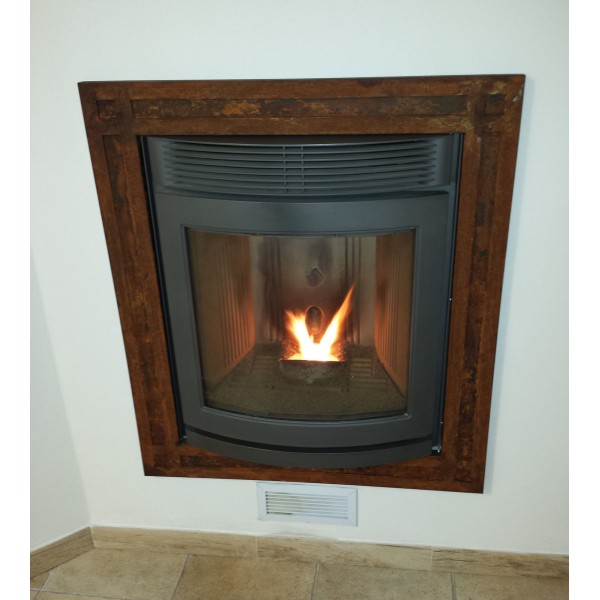 Wrought Iron Frame for Fireplace. Personalised Executions. 406