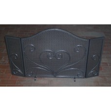 Wrought Iron Fender for Fireplace. Personalised Executions. 408