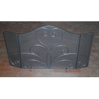 Wrought Iron Fender for Fireplace. Personalised Executions. 409