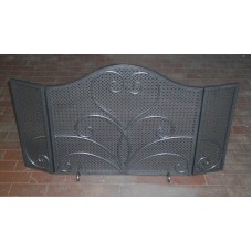 Wrought Iron Fender for Fireplace. Personalised Executions. 409