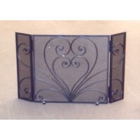 Wrought Iron Fender for Fireplace. Personalised Executions. 410