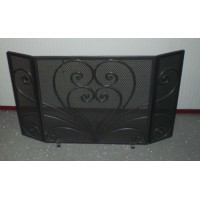 Wrought Iron Fender for Fireplace. Personalised Executions. 410