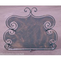 Wrought Iron Fender for Fireplace. Personalised Executions. 412