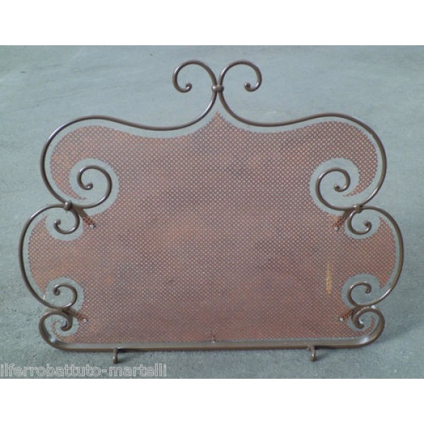 Wrought Iron Fender for Fireplace. Personalised Executions. 412
