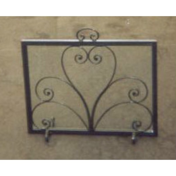 Wrought Iron Fender for Fireplace. Personalised Executions. 414