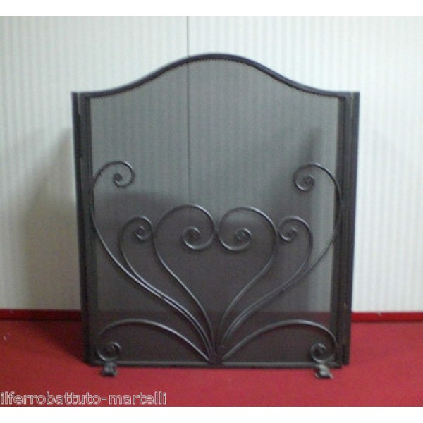 Wrought Iron Fender for Fireplace. Personalised Executions. 417