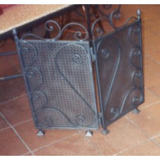 Wrought Iron Fender for Fireplace. Personalised Executions. 419