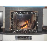 Wrought Iron Fender for Fireplace. Personalised Executions. 421