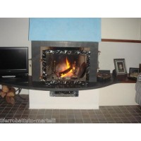 Wrought Iron Fender for Fireplace. Personalised Executions. 421