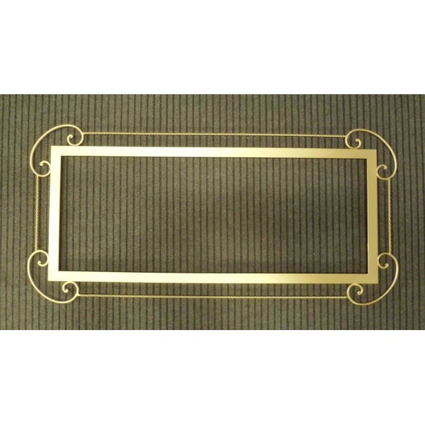 Wrought Iron Frame for Fireplace. Personalised Executions. 431