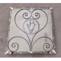Iron Frame for Fireplace. Personalised Executions. 435