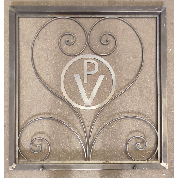 Iron Frame for Fireplace. Personalised Executions. 435